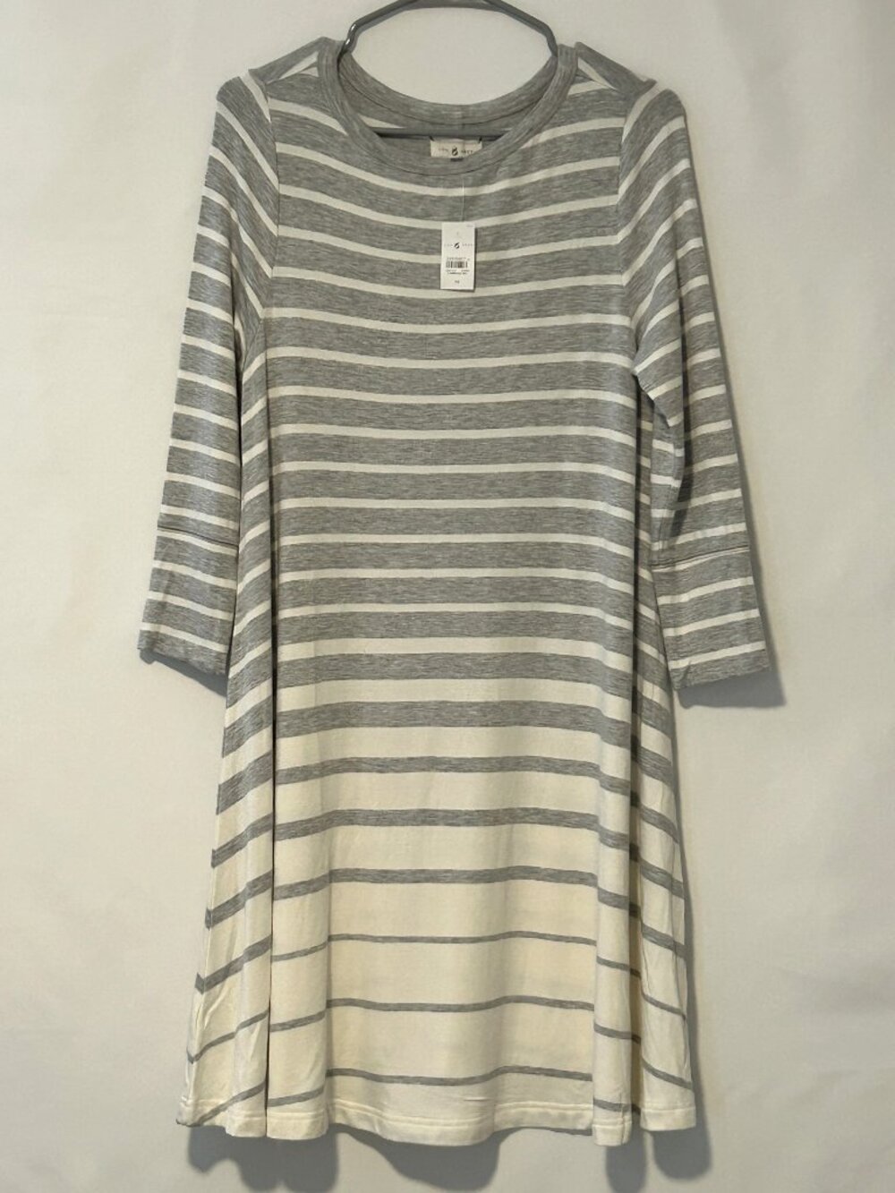 NWT Lou & Grey Signaturesoft striped swing dress, size M - Picture 5 of 7